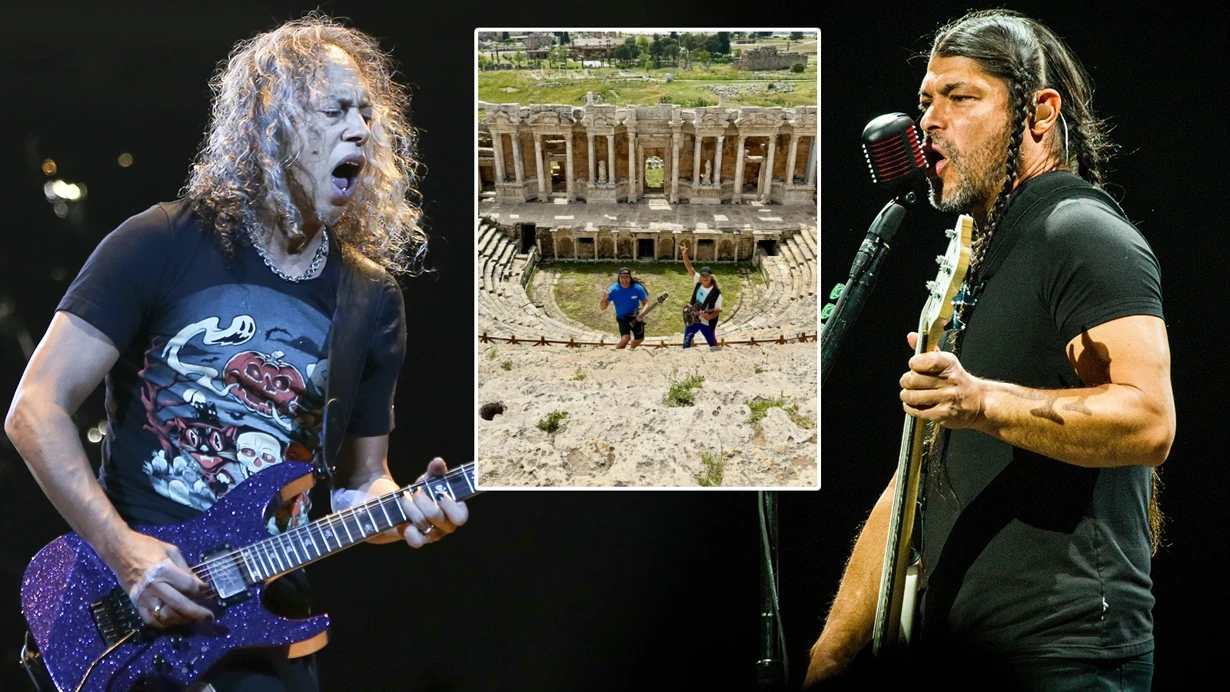 Metallica grubu üyelerinden Denizli'ye 'gizli' ziyaret
